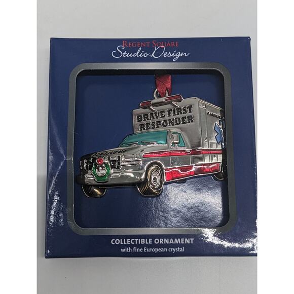 Ambulance Ornament by Regent Square Studio Design - Picture 1 of 1